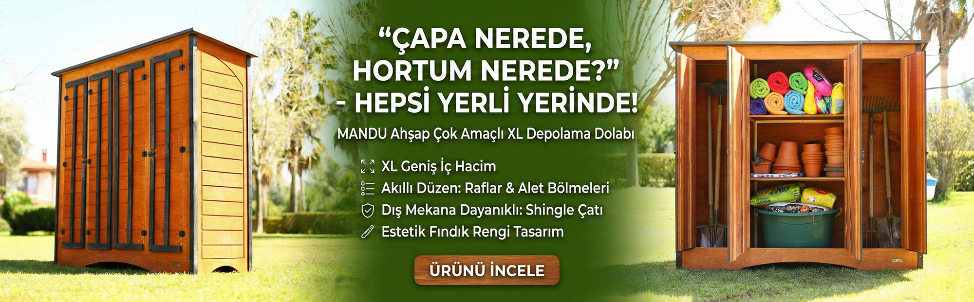 Çok Amaçlı XL Depolama