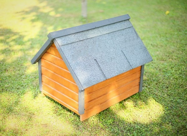 Isı yalıtımlı ahşap köpek kulübesi ''SMALL''