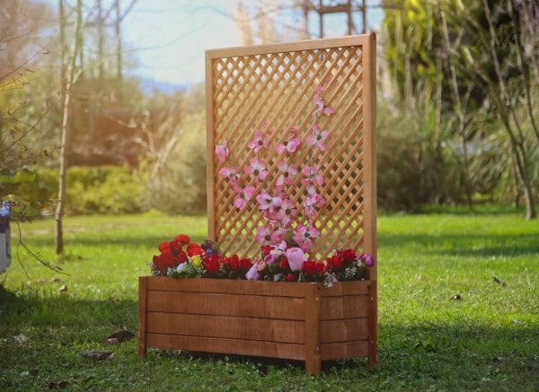 “MANDU” Ahşap Sarmaşık Saksı