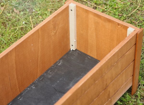 “MANDU” 84X36 Dekoratif Ahşap Saksı