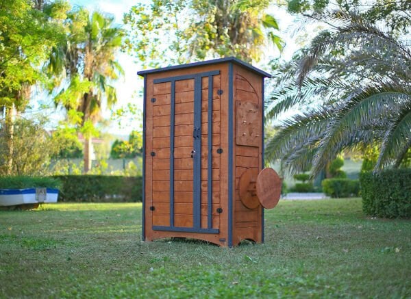 Ahşap Çok Amaçlı Bahçe Depolama Dolabı