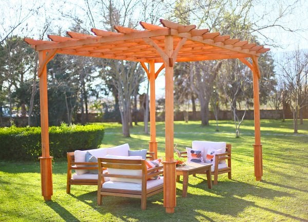 “MANDU” Ahşap Pergole /Kamelya