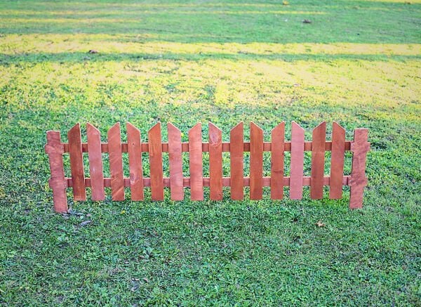 Ahşap Bahçe Çiti - 40'lık Bahçe Çiti