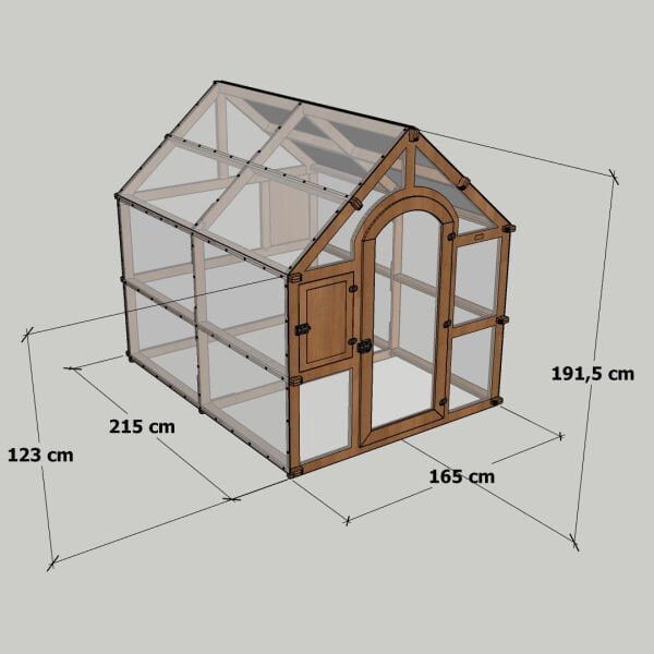 Green House, Ahşap Sera