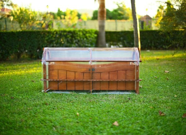 Wood Greenhouse Pots