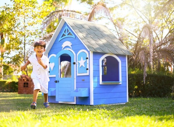MANDU Ahşap Çocuk Oyun Evi (Playhouse) Bodrum