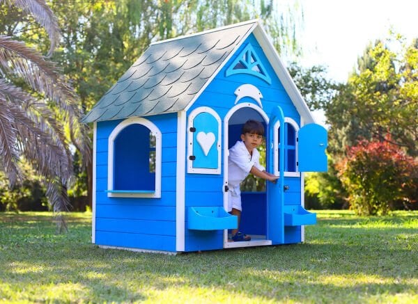 MANDU Ahşap Çocuk Oyun Evi (Playhouse) Bodrum