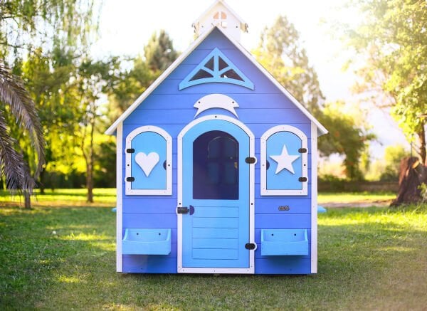 MANDU Ahşap Çocuk Oyun Evi (Playhouse) Bodrum