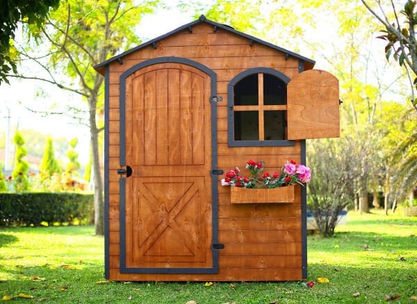 Ahşap Bahçe Deposu (Depolama Evi)