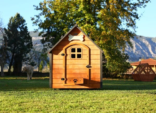 Mandu Isı Yalıtımlı Ahşap Köpek Kulübesi  XXLarge