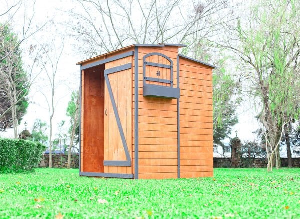 MANDU Ahşap Odunluklu Depolama Evi (kiler)