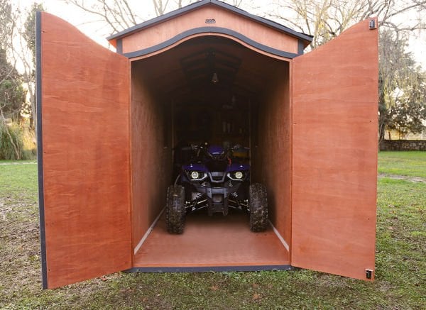MANDU Ahşap Motosiklet ve ATV Garajı (Takım Odası)