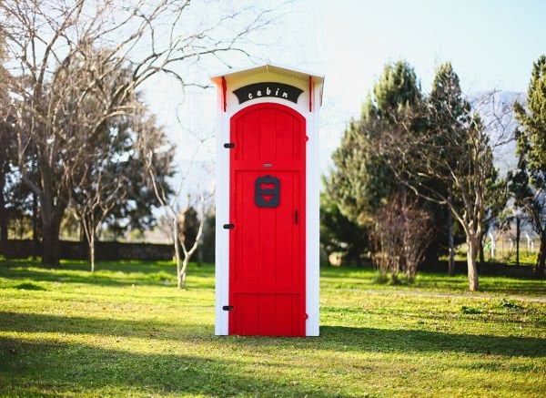 MANDU Ahşap Soyunma Kabini (Plaj duş kabini)