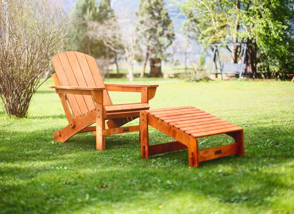 MANDU Adirondack (Ahşap Bahçe Sandalyesi) FINDIK Evet