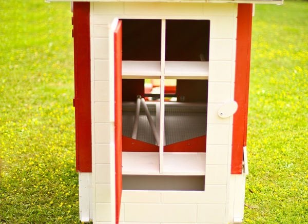 MANDU Ahşap Bahçeli Tavuk/Kuş Kümesi (Mini çiftlik)