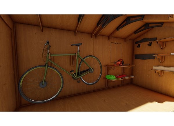 MANDU Ahşap XL Depolama Evi