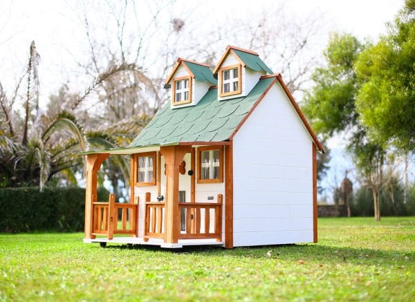 Mandu Isıtıcılı Ultra Lüks Ahşap Köpek Kulübesi (evi)