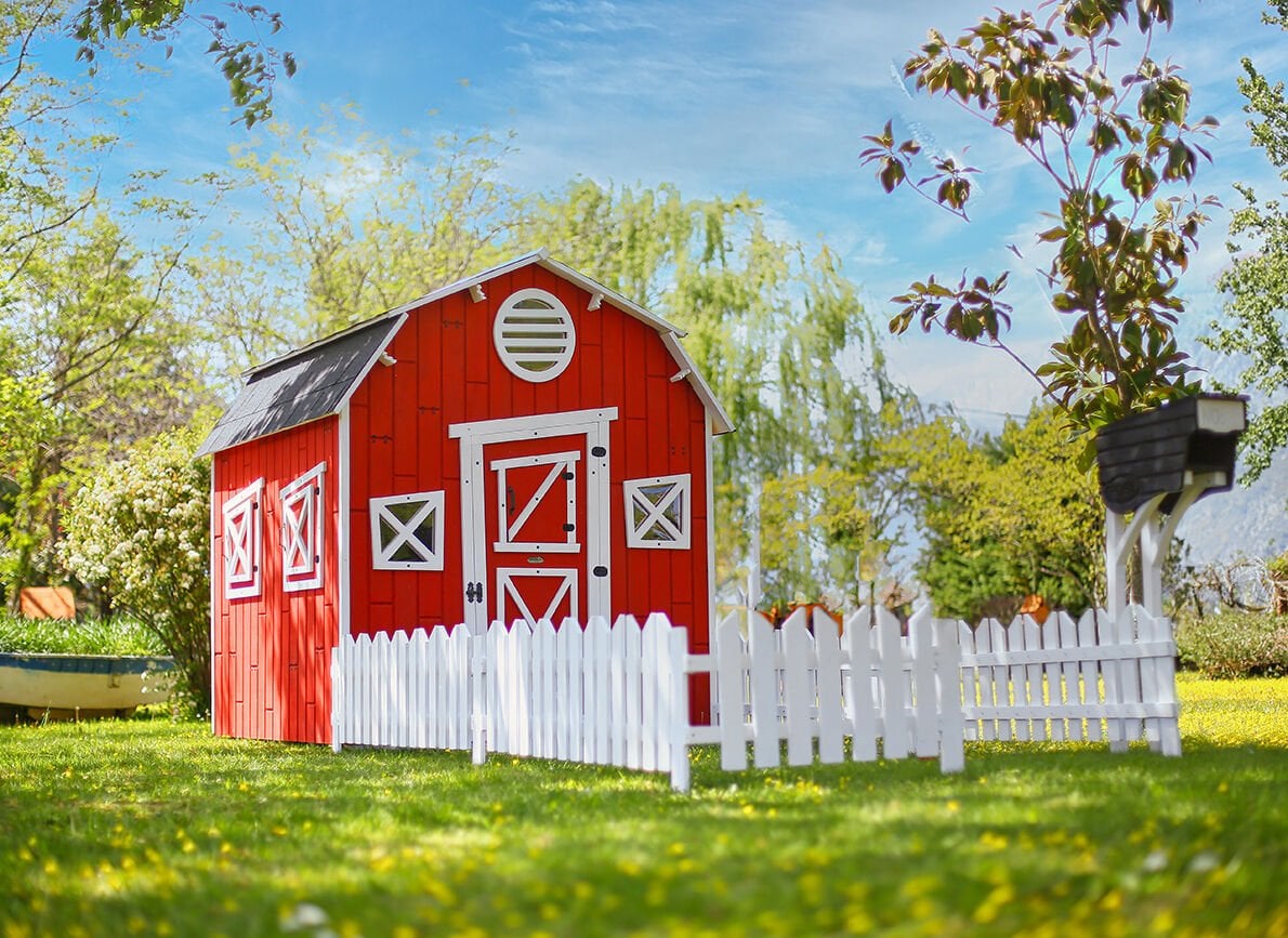 MANDU Ahşap Çiftlik Oyun Evi (Farmhouse)