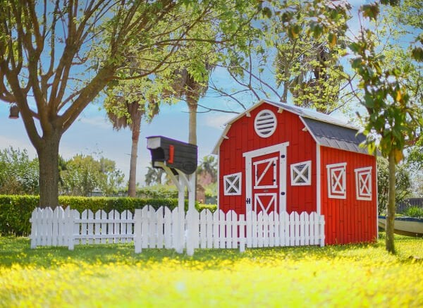 MANDU Ahşap Çiftlik Oyun Evi (Farmhouse)