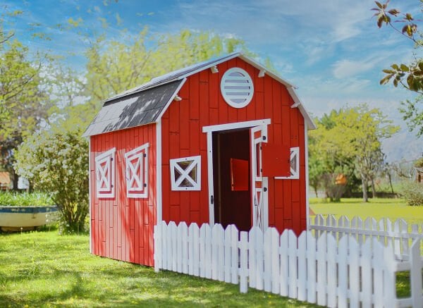 MANDU Ahşap Çiftlik Oyun Evi (Farmhouse)
