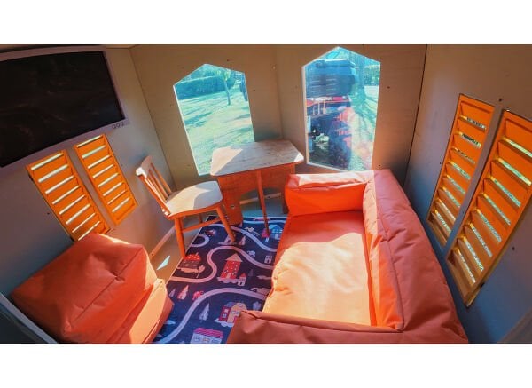 MANDU Ahşap Çocuk Tinyhouse Oyun Evi     ...( Nakliye hariç )