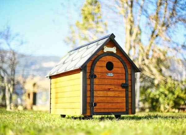 MANDU Ahşap Köpek Kulübesi