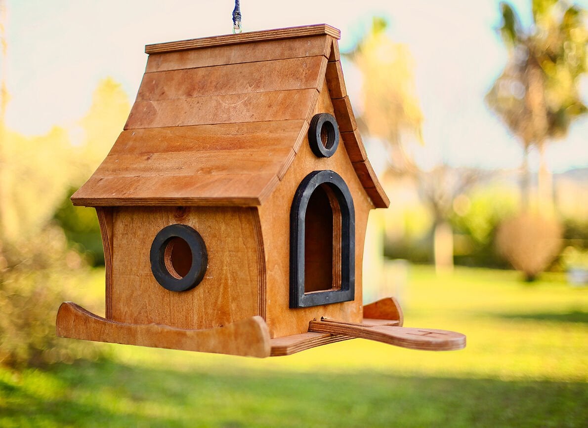 MANDU Ahşap Kuş Yuvası