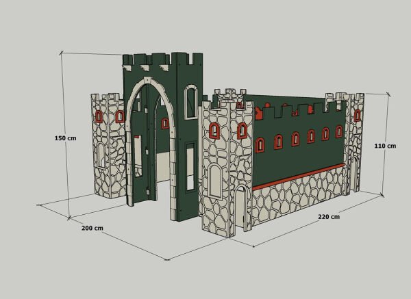 MANDU Castle Kum Havuzu Oyun Alanı