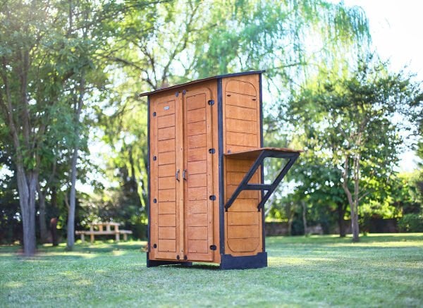 “MANDU” Ahşap Slim Maxi Depolama Dolabı