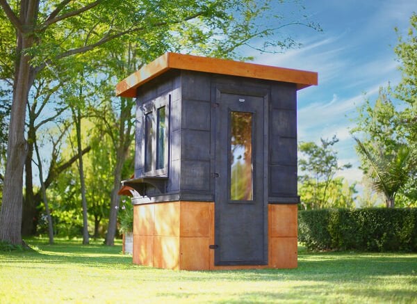 MANDU Ahşap Güvenlik Kulübesi (Güvenlik Kabini)