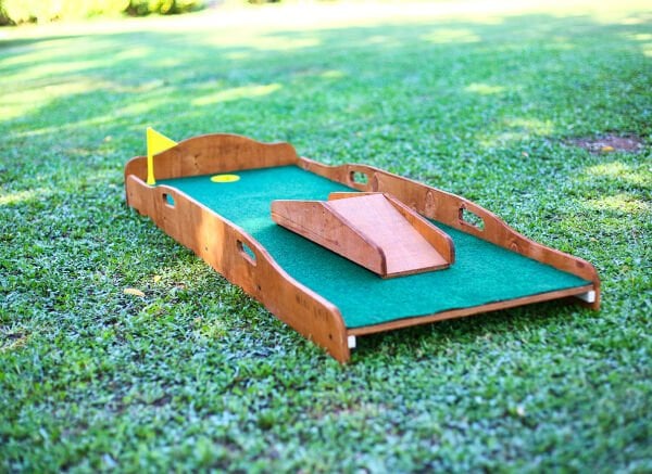 MANDU Ahşap Çocuk Mini Golf Seti
