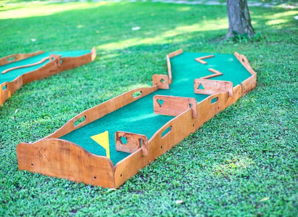 MANDU Ahşap Çocuk Mini Golf Seti
