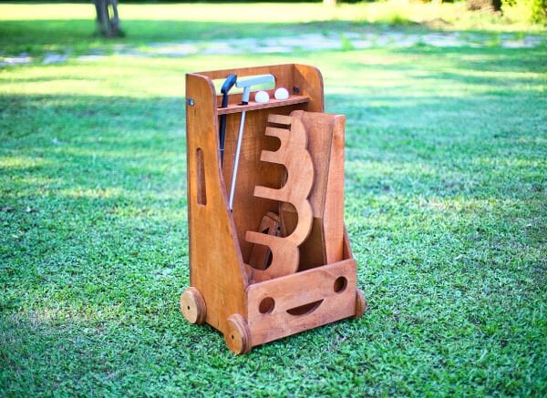 MANDU Ahşap Çocuk Mini Golf Seti