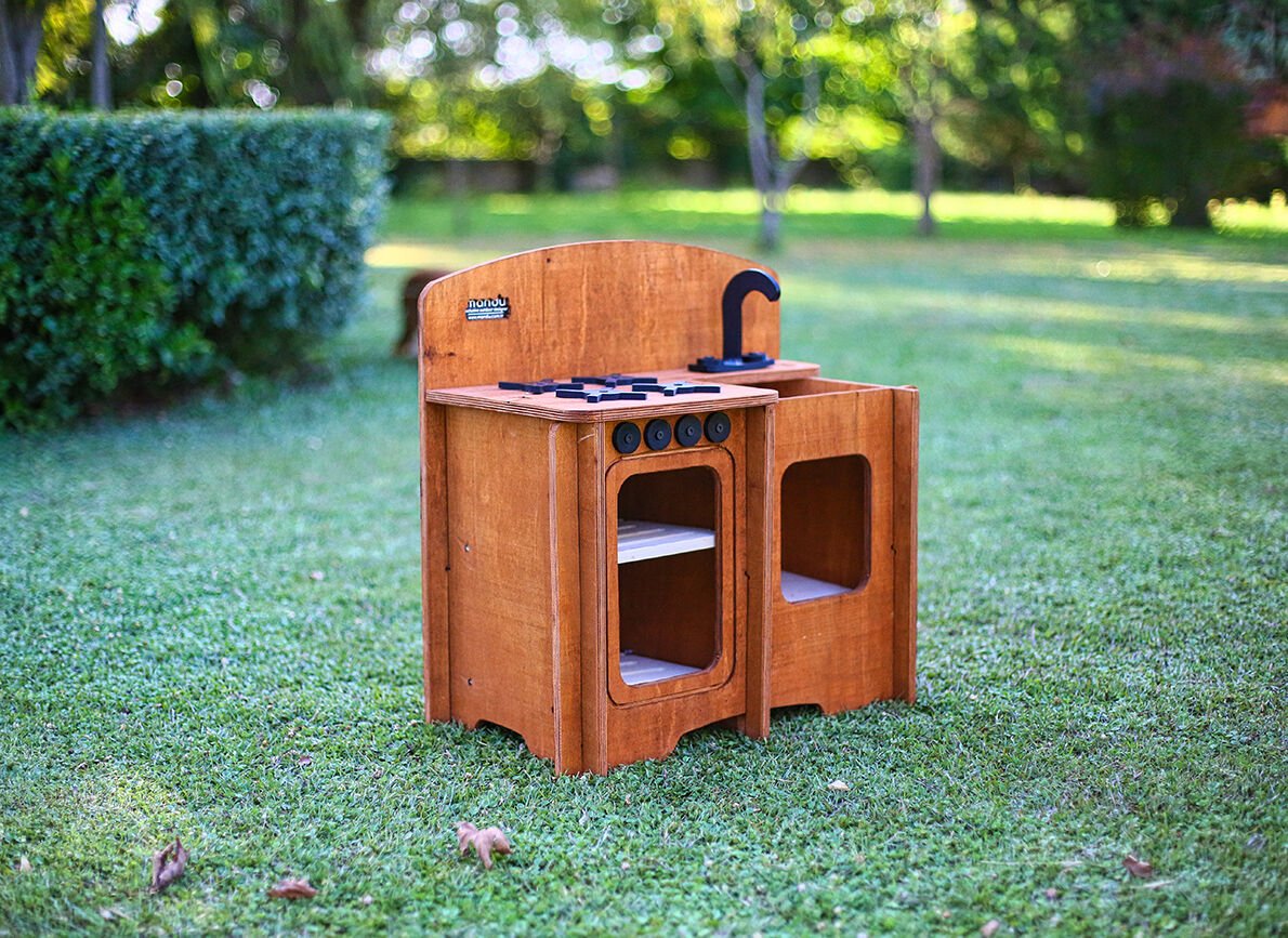 MANDU Ahşap Çocuk Dış Mekân Mutfak