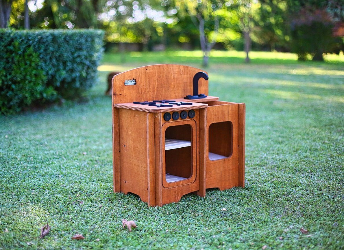 MANDU Ahşap Çocuk Dış Mekân Mutfak