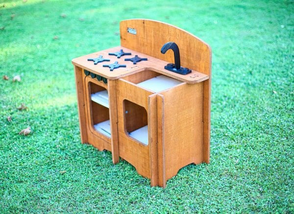 MANDU Ahşap Çocuk Dış Mekân Mutfak