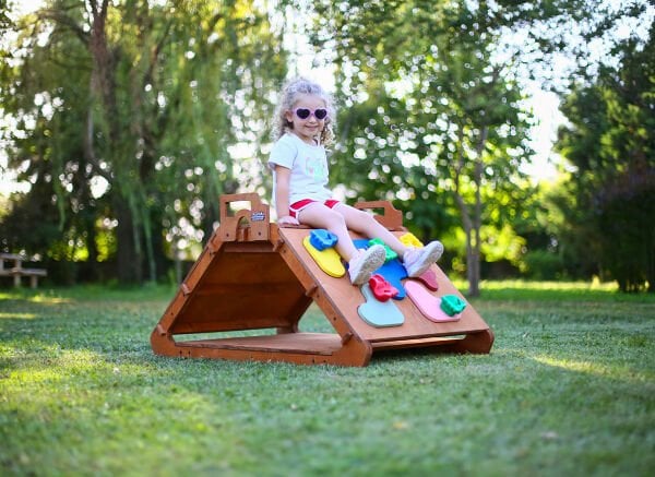 MANDU Ahşap Tırmanma Üçgeni