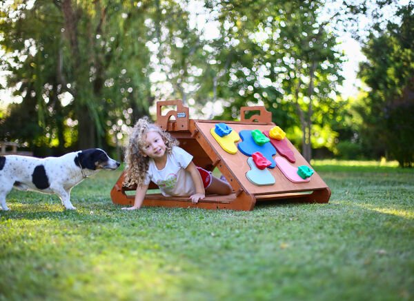 MANDU Ahşap Tırmanma Üçgeni