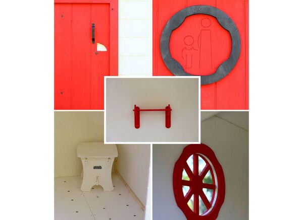 MANDU Ahşap Soyunma Kabini XL