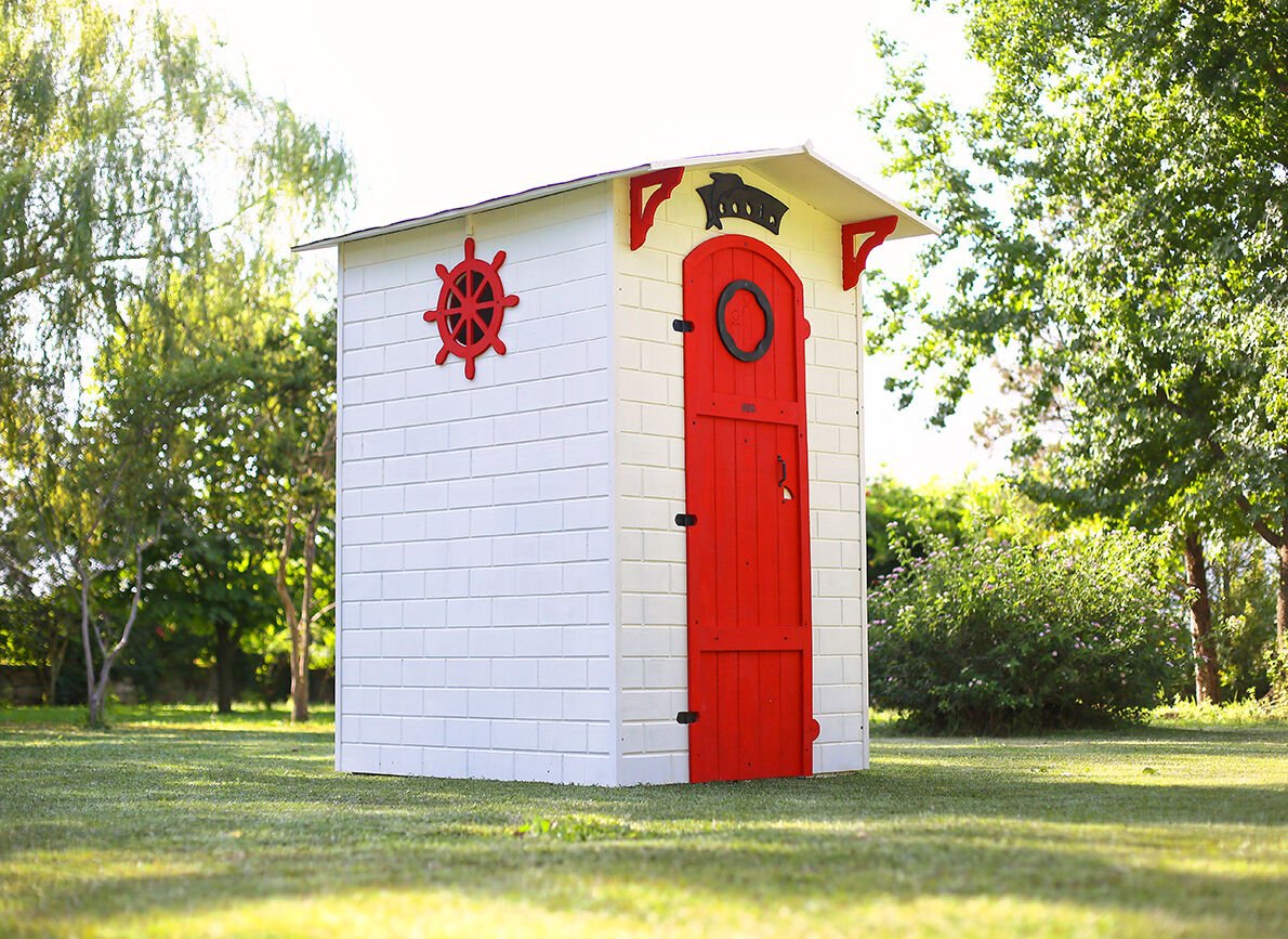 MANDU Ahşap Soyunma Kabini XL