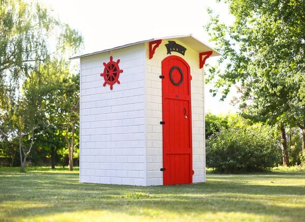 MANDU Ahşap Soyunma Kabini XL