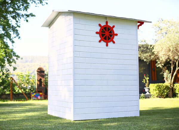 MANDU Ahşap Soyunma Kabini XL