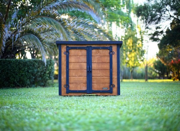 MANDU Ahşap Dış Mekân Ayakkabılık (Ayakkabı dolabı)