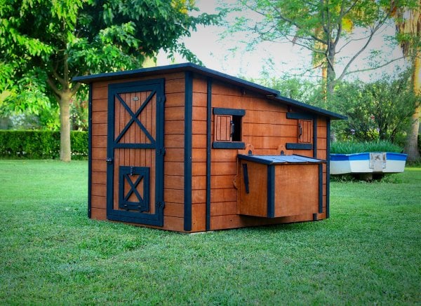 MANDU Ahşap Tavuk Kümesi (30 Tavuk)