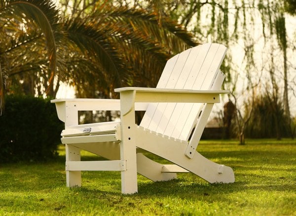 MANDU Adirondack (Ahşap Bahçe Sandalyesi) BEYAZ