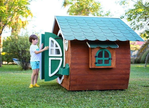 MANDU Ahşap Çocuk Oyun Evi (Playhouse) Hobbit