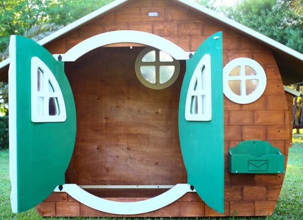 MANDU Ahşap Çocuk Oyun Evi (Playhouse) Hobbit